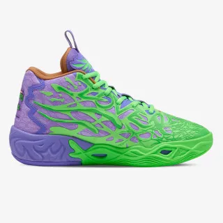 Puma Tenisice MB.04 TMNT R&D Fluro Green Pes-PUMA Red- 