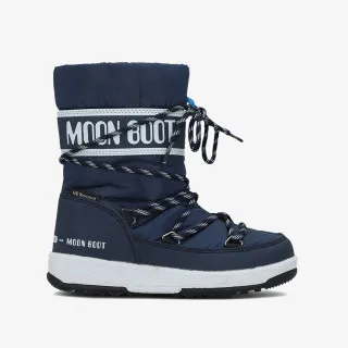 MOON BOOT MOON BOOT JR BOY SPORT WP BLUE NAVY/WHIT 