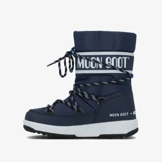 MOON BOOT MOON BOOT JR BOY SPORT WP BLUE NAVY/WHIT 