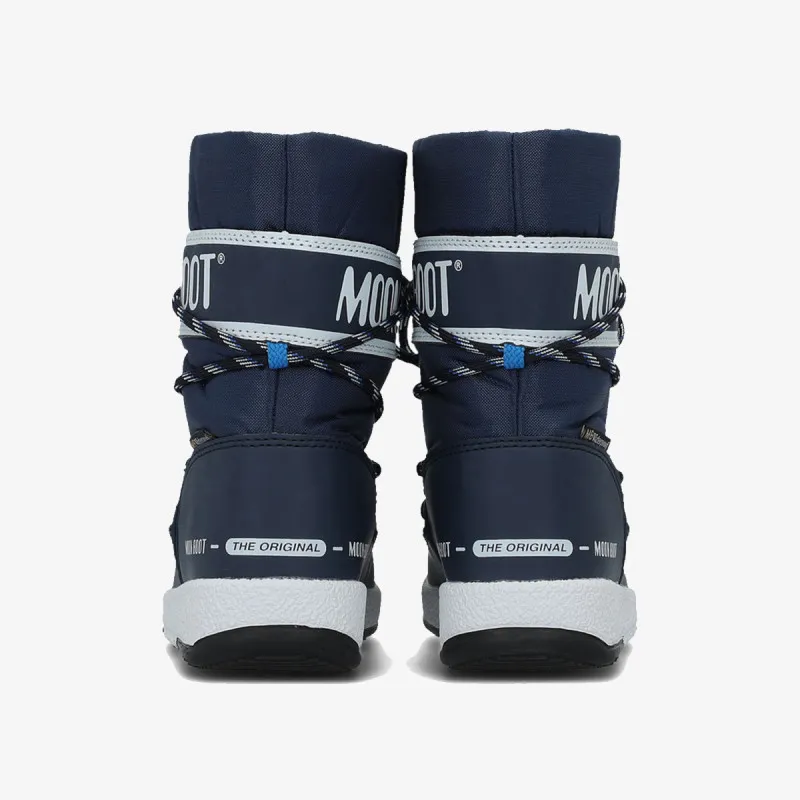 MOON BOOT MOON BOOT JR BOY SPORT WP BLUE NAVY/WHIT 