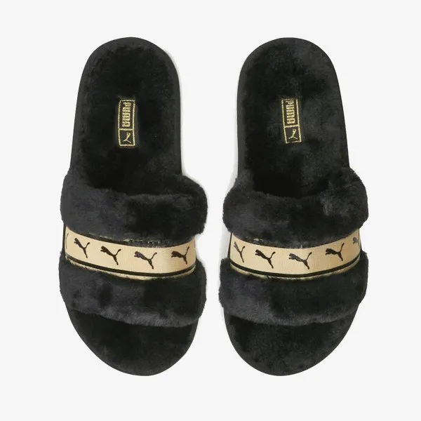 Puma PUMA FLUFF REMIX METALLIC PUMA BLACK-PUM