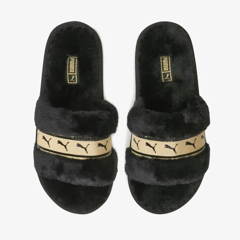 Puma PUMA FLUFF REMIX METALLIC PUMA BLACK-PUM