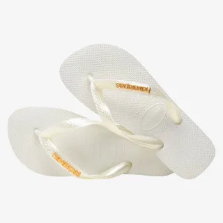 HAVAIANAS TOP LOGO METALLIC 