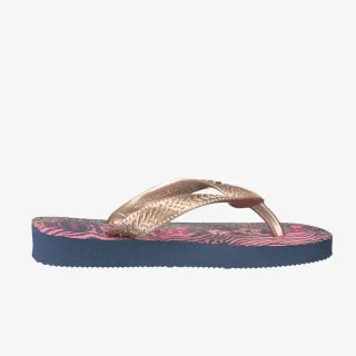 HAVAIANAS KIDS FLORES NAVY ROSE 