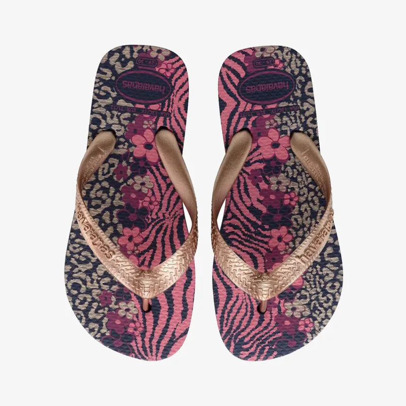 HAVAIANAS KIDS FLORES NAVY ROSE 