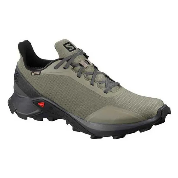 Salomon Tenisice SALOMON tenisice ALPHACROSS GTX CASTOR GRA/EBONY/BK 