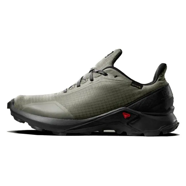 Salomon Tenisice SALOMON tenisice ALPHACROSS GTX CASTOR GRA/EBONY/BK 