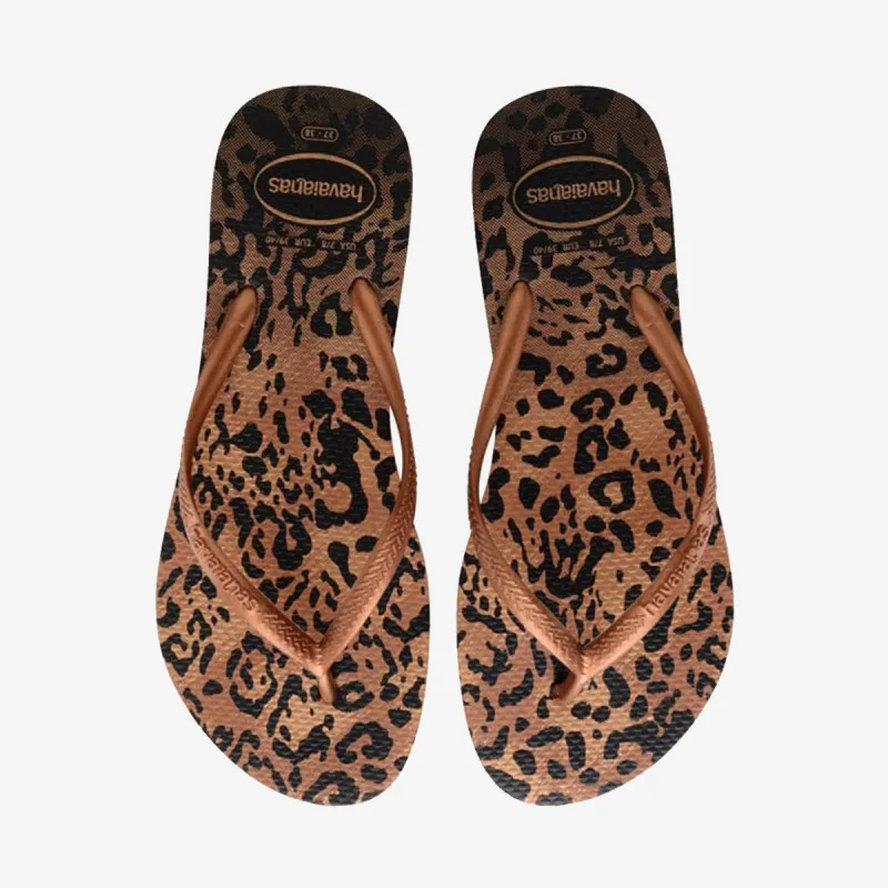 HAVAIANAS SLIM ANIMALS RUST 
