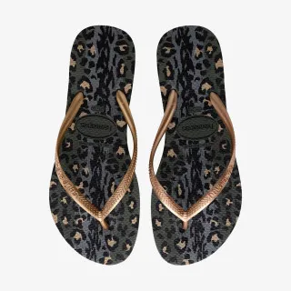 HAVAIANAS SLIM ANIMALS GREEN OLIVE 