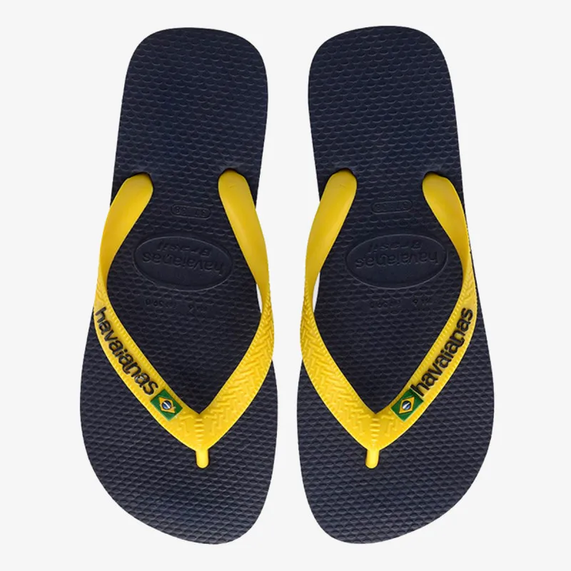 HAVAIANAS BRASIL LOGO NAVY CITRUS Y 