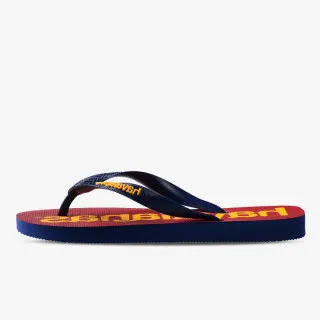 HAVAIANAS SLIM LOGO NAVY BLUE 