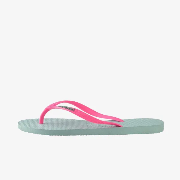 HAVAIANAS Japanke SLIM LOGO MENTHA GREEN 