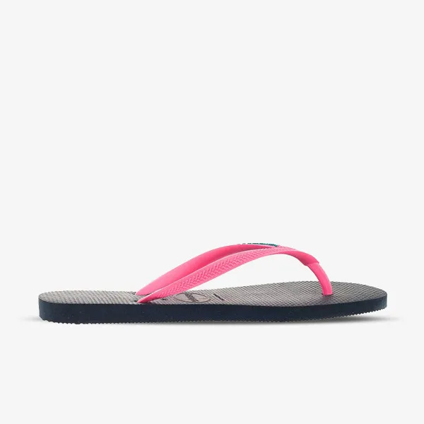 HAVAIANAS HAVAIANAS SLIM LOGO NAVY 