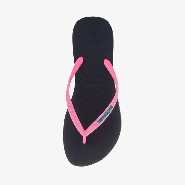 HAVAIANAS HAVAIANAS SLIM LOGO NAVY 
