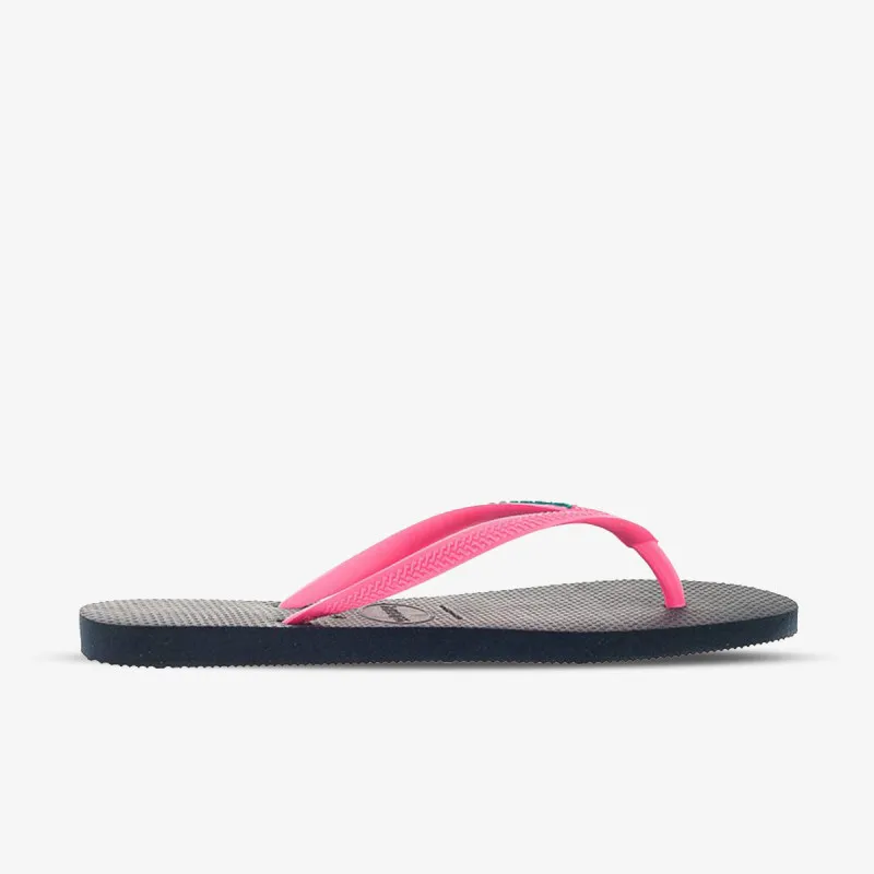 HAVAIANAS HAVAIANAS SLIM LOGO NAVY 