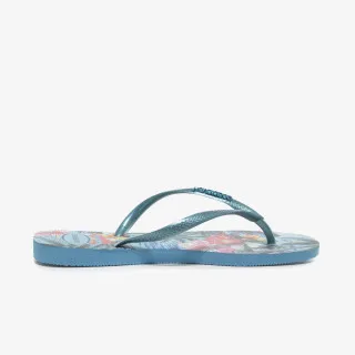 HAVAIANAS SLIM TROPICAL BLUE SPLASH 