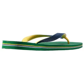 HAVAIANAS HAV. BRASIL MIX GREEN/NAVY BLUE 