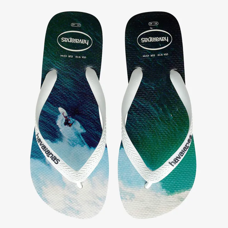 HAVAIANAS HYPE WHITE NAVY BLU 