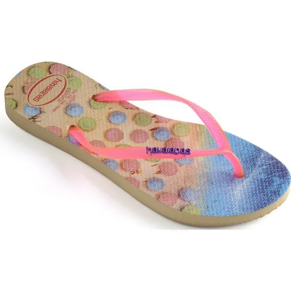 HAVAIANAS Japanke SLIM PAISAGE IVORY 