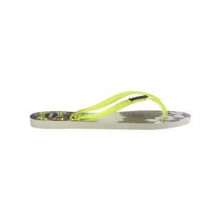 HAVAIANAS SLIM PAISAGE WHITE/YELLOW 