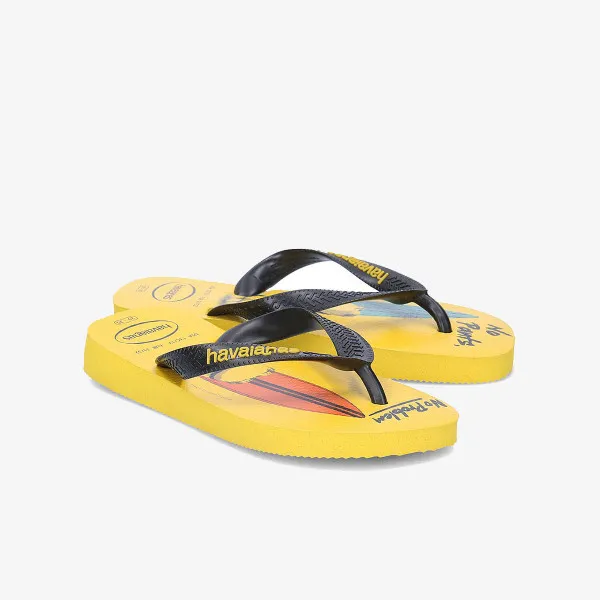 HAVAIANAS Japanke KIDS MINIONS CITRUS BLACK 