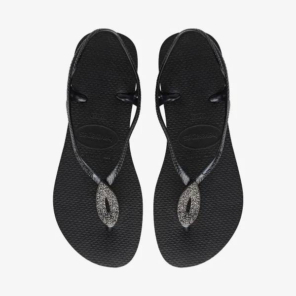 HAVAIANAS LUNA SPECIAL BLACK DARK G 