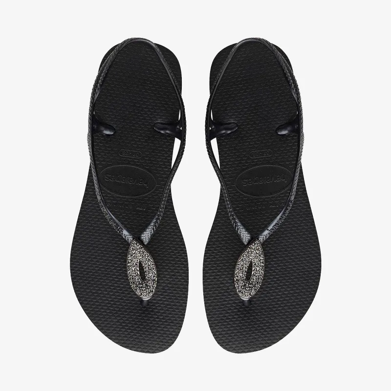 HAVAIANAS LUNA SPECIAL BLACK DARK G 