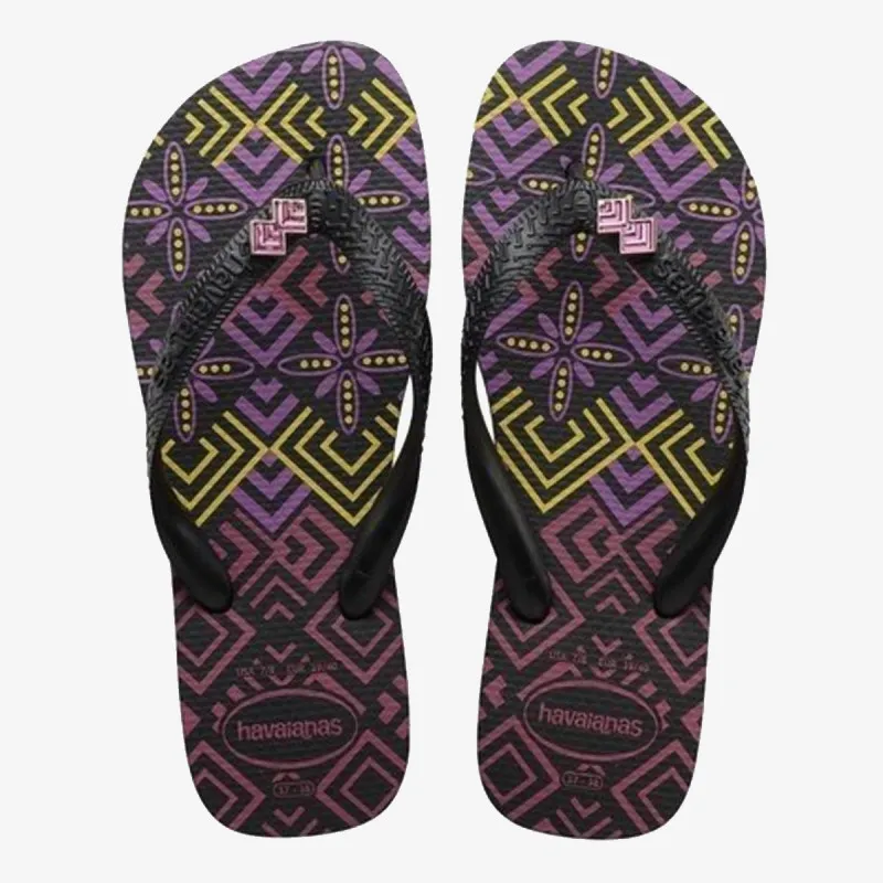 HAVAIANAS GRACIA BLACK BLACK 