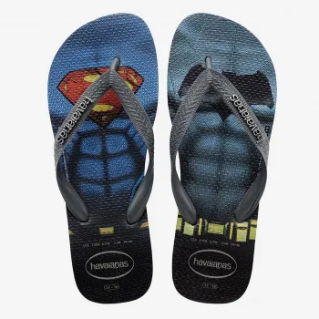 HAVAIANAS JAPANKE BATMAN V SUPERMAN BLACK/GREY 
