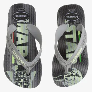 HAVAIANAS KIDS MAX STAR WARS BLACK 