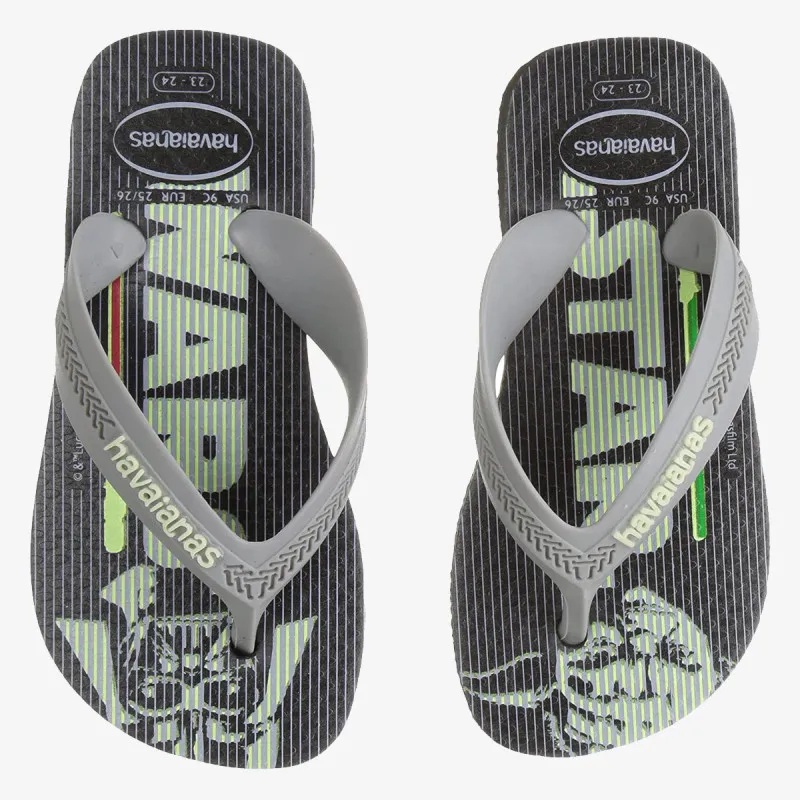 HAVAIANAS KIDS MAX STAR WARS BLACK 