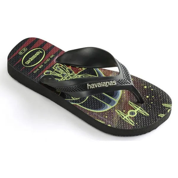 HAVAIANAS Japanke KIDS MAX STAR WARS BLACK/BLACK 