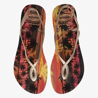 HAVAIANAS LUNA PRINT SAND GREY 