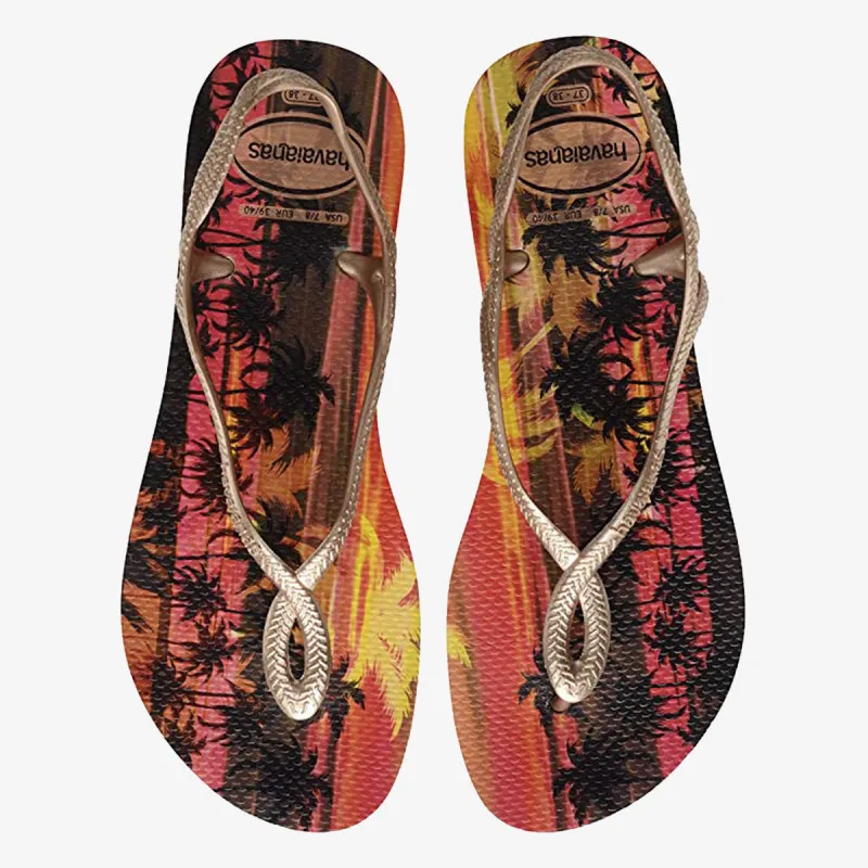 HAVAIANAS LUNA PRINT SAND GREY 