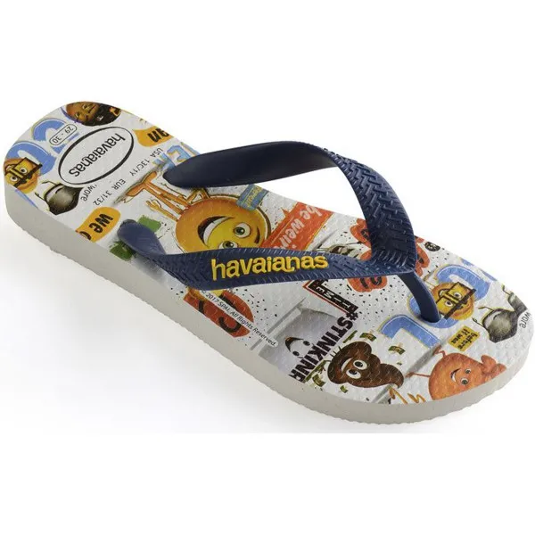 HAVAIANAS Japanke KIDS EMOJI MOVIE WHITE 