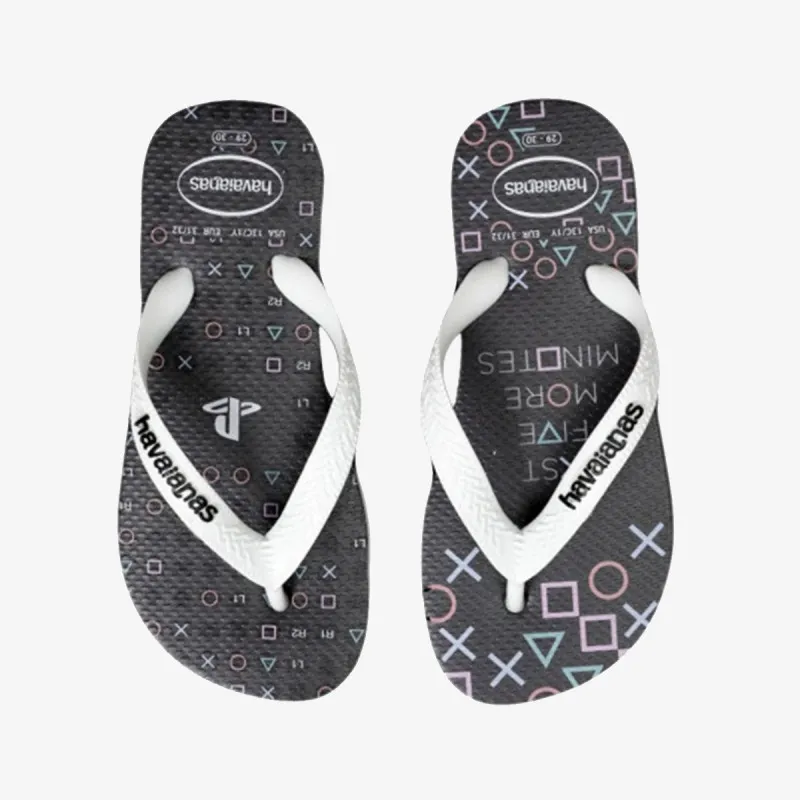 HAVAIANAS PLAYSTATION NEW GRAPHITE 