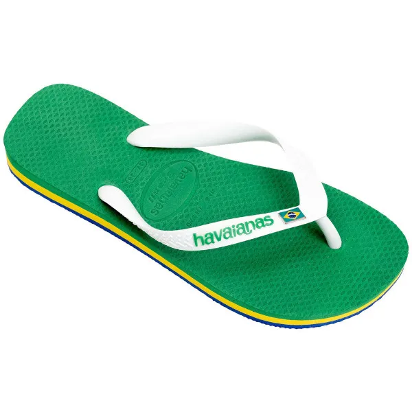 HAVAIANAS BRASIL LAYERS GREEN 