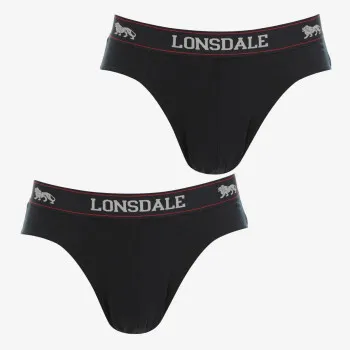 Lonsdale Donje rublje 2 PK BRIEF SN40 BLACK 