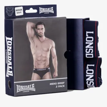 Lonsdale Donje rublje 2 PK BRIEF SN40 NAVY 