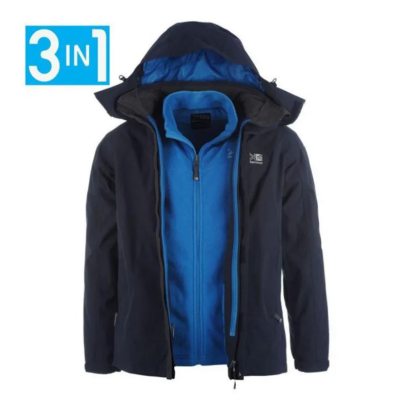 KARRIMOR Karrimore Mens 3 in 1 Jacket Weathertite 