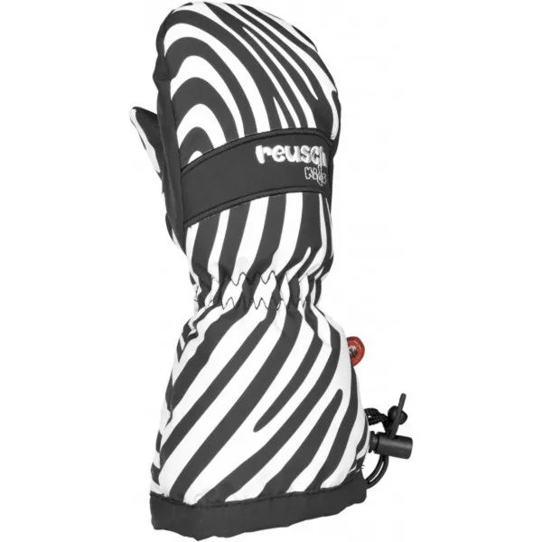 Reusch SKIJAŠKE RUKAVICE SKI.RUK. REUSCH PUPPETS MITTEN - ZEBRA 