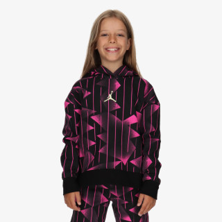 JORDAN MAJICA S KAPULJAČOM JDG ESSENTIALS AOP PULLOVER HO 
