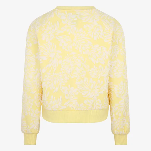 JORDAN Majica bez kragne CNVG FLORAL JACQUARD CREWNECK 