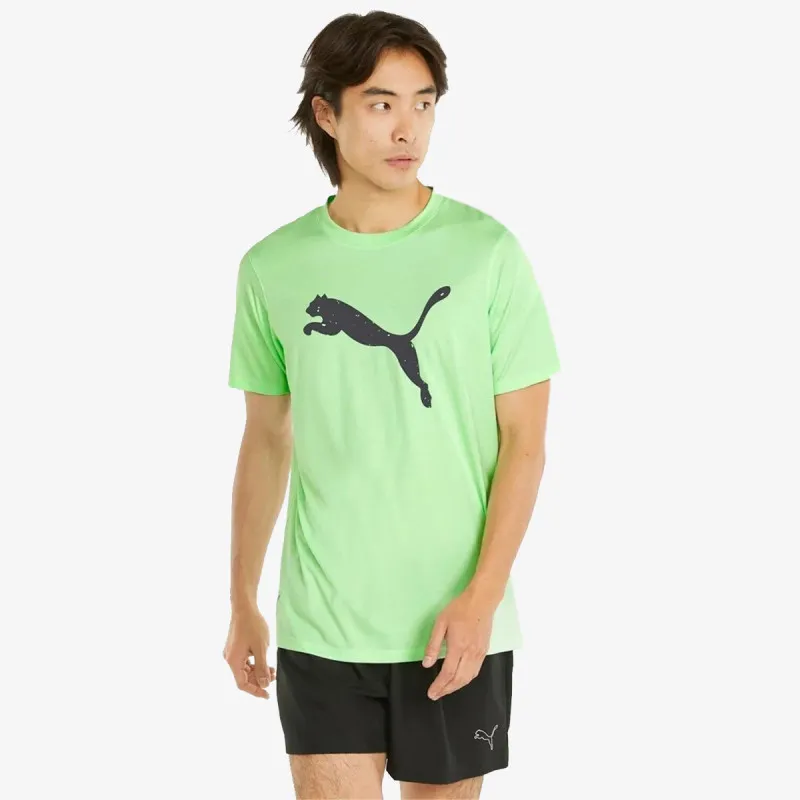 Puma TRAIN FAV HEATHER CAT SS TEE 