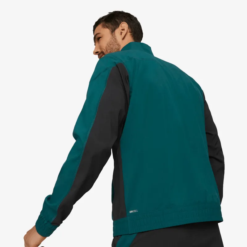 Puma PUMA FIT WOVEN 1/2 ZIP VARSITY GREEN