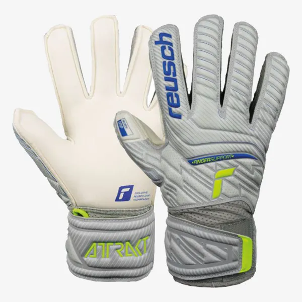 Reusch Golmanske rukavice ATTRAKT GRIP FINGER SUPPORT JUNIOR 