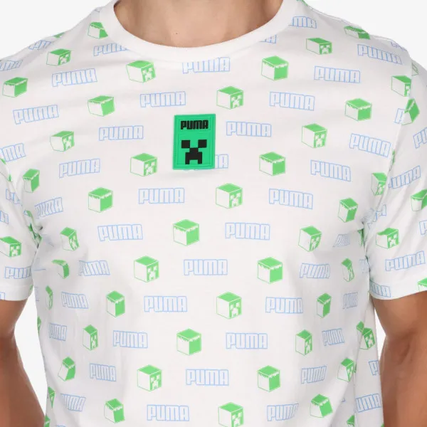 PUMA T-SHIRT PUMA PUMA x MINECRAFT AOP Tee 