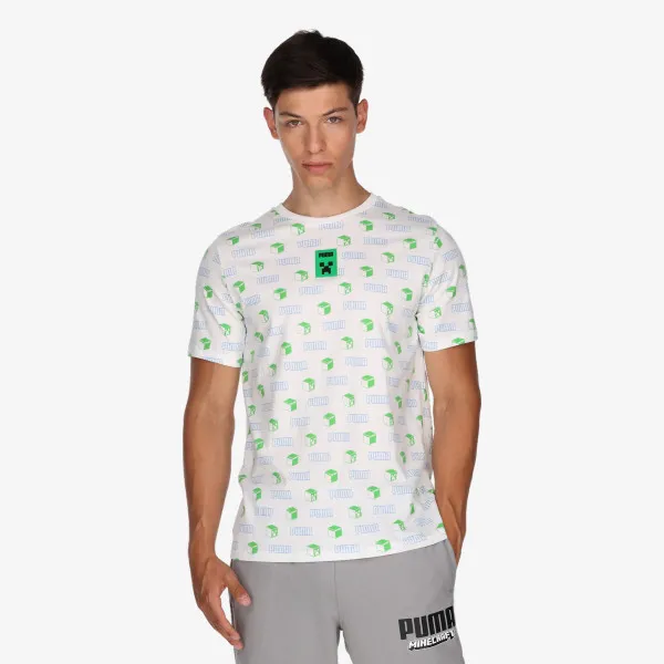 PUMA T-SHIRT PUMA PUMA x MINECRAFT AOP Tee 