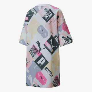 Puma PUMA Brand Love AOP Tee Dress 