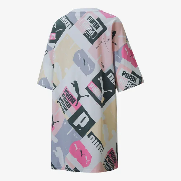 Puma PUMA Brand Love AOP Tee Dress 